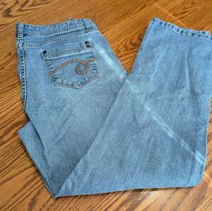 Reflections Natural Women’s Jeans – Size 14A – Light Wash Denim